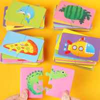 16 Pieces Number Recognition Thick Cardboard Game for 1-3 Year Olds, Toddlers, Preschoolers