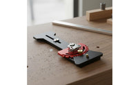 Track Saw Angle Fence Aluminum Alloy Carpentry Tool CNC Machined for Woodworkers