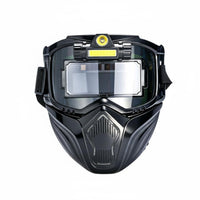 Metal-Fusing Helmet Padded Metal-Fusing Visor Sheltering Full Face Visor for Welders, Workshops