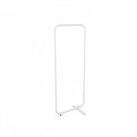 Single-Rod Clothes Rail Easy Assembly Clothing Rack Portable for Renters, Adults