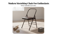 Therapeutic Practice Chair Heavy Duty Stretching and Flexibility Inversion Chair Sturdy Construction Fitness Equipment for Beginners, Seniors