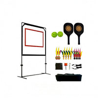 Metal Pickleball Target Net Frame Carrying Bag Freestanding Pickleball Net Frame