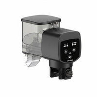 Automatic Fish Feeder Digital Screen Display Timed Fish Feeder Non-Clogging Design Pet Supply