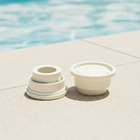 Heavy-Duty Pool Ladder Accessory Rust-Resistant Pool Ladder Support Stainless Steel Hardware Sturdy for Maintenance Teams