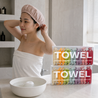 Disposable Super Absorbent Quick Dry Hair Towel Turban for Travel and Bath