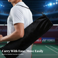 Badminton Racket Cover Portable Badminton Racquet Bag Flannel Racket Sleeve Long-Lasting Sports Accessory Lightweight for Travel