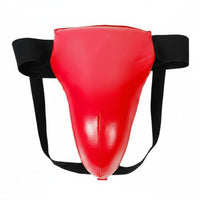 Shock-Resistant Resistant Boxing Groin Protector Cup Shock Absorbing Combat Arts Groin Protector Adjustable Strap Sanda Training Guard Long-Lasting for Athletes, Men, Kids, Competition, Sparring