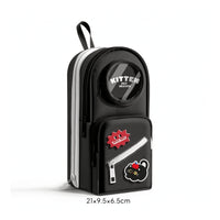 School Pencil Case with Compartments Big Capacity for Students