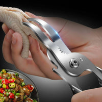 Chicken Feet Deboner Labor-Saving Spring Fowl Deboning Tool Non-Slip Handle Multifunctional Kitchen Pliers for Home Cooks