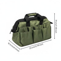 Garden Tool Gear Pouch Resistant Storage Multiple Pockets