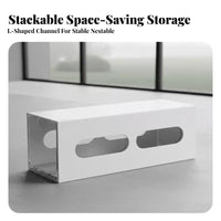 Modular Badge Display Drawer Large Capacity Stackable Clear Drawer for Classroom