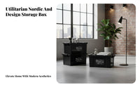 Lidded Stackable container sturdyDuty Storage Container With Lid for Students, Parents