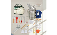 AllAll-Inclusive Beekeeping Tool Kit with Carry Tote Portable Beekeeping Tool Kit Easy to Use Organizer Tote Multi-Pocket for Beekeepers, Hobbyists, Apiary, Backyard