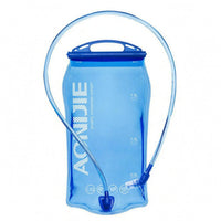 TPU Hydration Bladder Flexible Collapsible Water Bladder Hydration Reservoir Wide Opening Water Pouch Translucent Blue