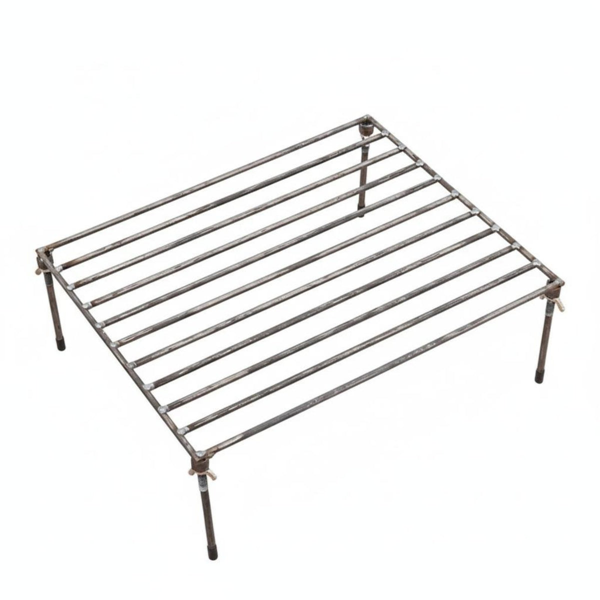 Multi-Functional Portable Campfire Grill Easy Storage Detachable Cooking Grate High Temperature Resistant for Picnickers, Outdoor, Backyard