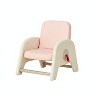 Upholstered Mini Sofa Chair Child-Safe Design Plush Club Chair Soft and Comfy