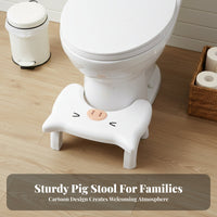 Foldable Pig-Shaped Footrest space-efficient Storage Foot Rest Portable for Adults, Kids