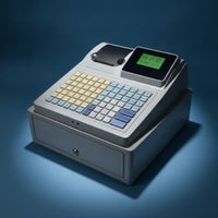Electronic Register Commercial Register with Printer Countertop Checkout Terminal for Market Stalls