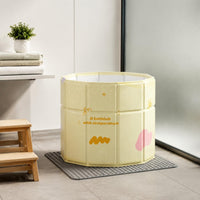 Folding Ice Tub Foldable Collapsible Bathtub Sturdy for Sports Recovery, Adults