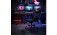 Adjustable Height High Back Reclining Computer Chair Headrest Ergonomic Office Chair with Footrest for Gamers