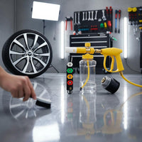1/4 Inch Quick Connect High Pressure Foam Cannon Wide Mouth Bottle Pressure Washer Foam Cannon Heavy Duty Construction