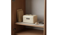 Combination Lock Box Heavy Duty Portable Security Box Childproof for Car, Office
