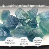 Natural Fluorite Crystal Stones for Decor and Landscaping
