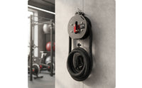 Hanging Rope Training Upper-Suspended Training Cord with Strap Handle Suspended Pull Pulley System for Home Gym Owners, Athletes