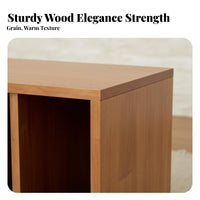 Combinable Block Cabinet Large Capacity Multi-Level Shelving Unit for Families