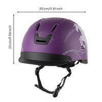 Horseback Riding Helmet Adjustable Chin Strap Sports Safety Gear