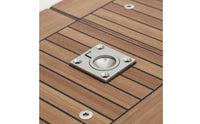 Boat Deck Hatch Handle Rustproof Recessed Boat Hatch Pull Mirror Polished