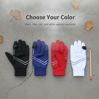 Winter Outdoor Warm Touchscreen Flip-Top Gloves for Cycling and Delivery