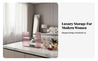 2-Tier Organizer Shelf Versatile Use 2-Tier Fluted Shelf Multi-Purpose for Women