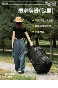 Large Capacity Wheeled Travel Organizer Bag with Handle