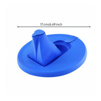 Gallon Paint Can Spout Lid Collapsible Dripno-Spill Pail Cap Leakproof
