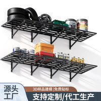 跨境车库墙壁置物架杂物五金工具壁货架箱子盒子收纳挂架