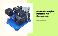 Cordless brushless tire inflator, fast
