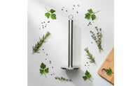 Stainless Steel Paper Towel Stand Weighted Base Household Organizer
