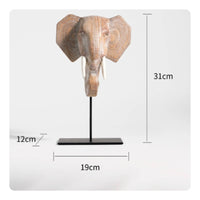 Elephant on Stand Decorative Decor Sophisticated for Entryway