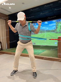 DUOLAIFA高尔夫初学者体能转身训练绳golf姿势纠正带提升爆发力