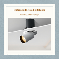 360° adjustable COB LED spotlight