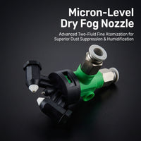 Stainless Steel Misting Nozzle, Industrial Humidifier Misting Nozzle, Agricultural Mist Spray Nozzle - Image 2