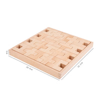 Mandala Block Set Educational Inspired Translucent Building Blocks for Classroom