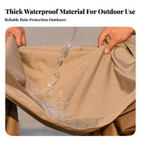 Rainproof Swing Canopy Replacement Cover Waterproof Swing Canopy Top Thickened Material for Homeowners, Backyard, Courtyard, Lawn