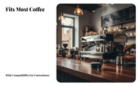304 Stainless Steel Espresso Tamper Improves Consistency Espresso Distribution Tool Easy to Clean for Baristas