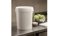 Round Honey Bucket with Lid Smooth 25 L Water Bucket For Storage Reusable