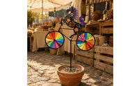 Horse Wind Yard-Mounted Pedal Cycle Wind Multicolor