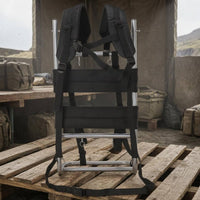 Backpack-Style Carrying Frame Thick Sponge Padding Backpack Hauling Frame