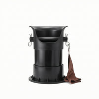 Espresso Knock Box Cylindrical Container Removable for Kitchen Countertops