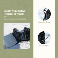 Anti-Loss Snowboard Leash, Enhanced Grip, Winter Accessory